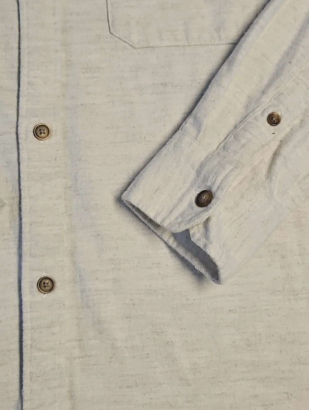 GAP Kids Boys Cream Button-Up Soft Shirt Size X-Large